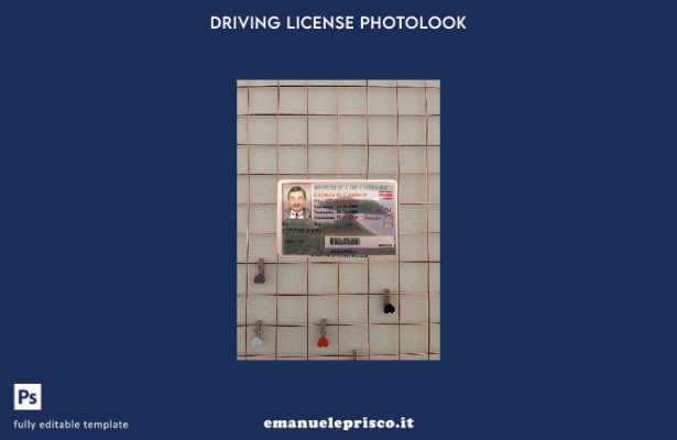 modello FRONTALE photolook Costa Rica DL stile verificato